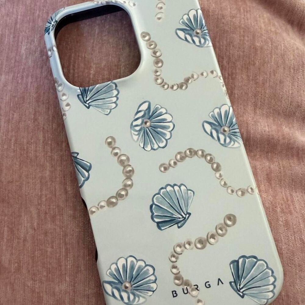 Burga Blue and White Phone-cases